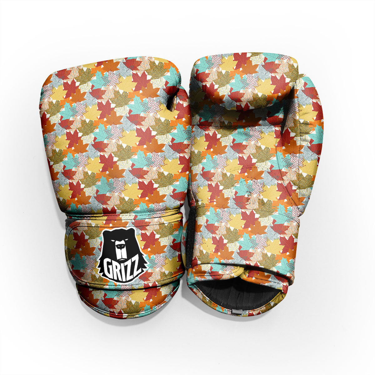 Maple Leaf Canadian Print Pattern Pro Boxing Glove