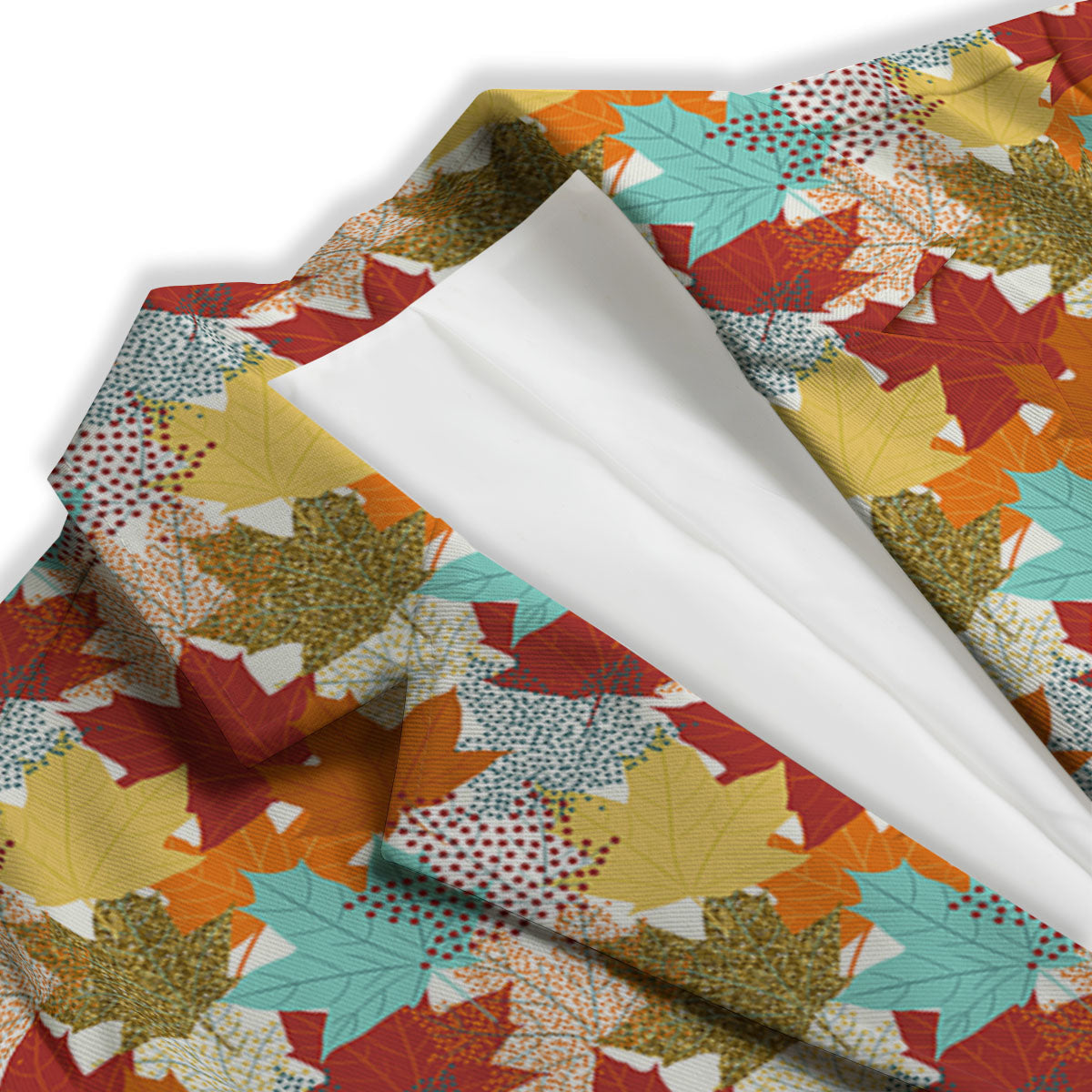 Maple Leaf Canadian Print Pattern Women's Blazer-grizzshop