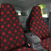 Maple Leaves Autumn Print Pattern Car Seat Covers-grizzshop