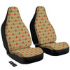 Maple Leaves Print Pattern Car Seat Covers-grizzshop