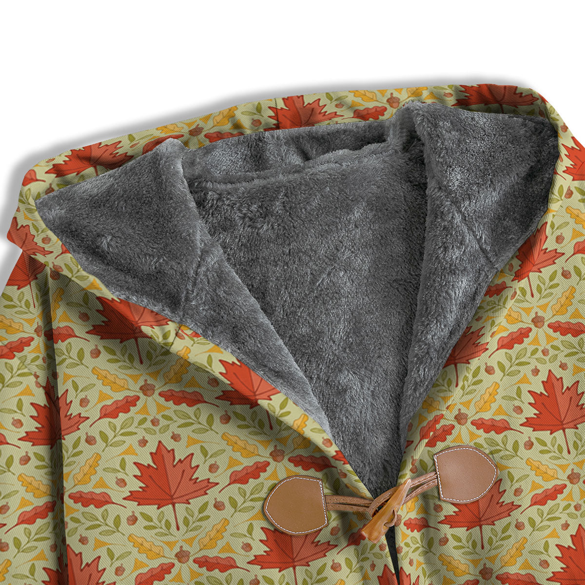 Maple Leaves Print Pattern Men's Windbreaker Jacket-grizzshop