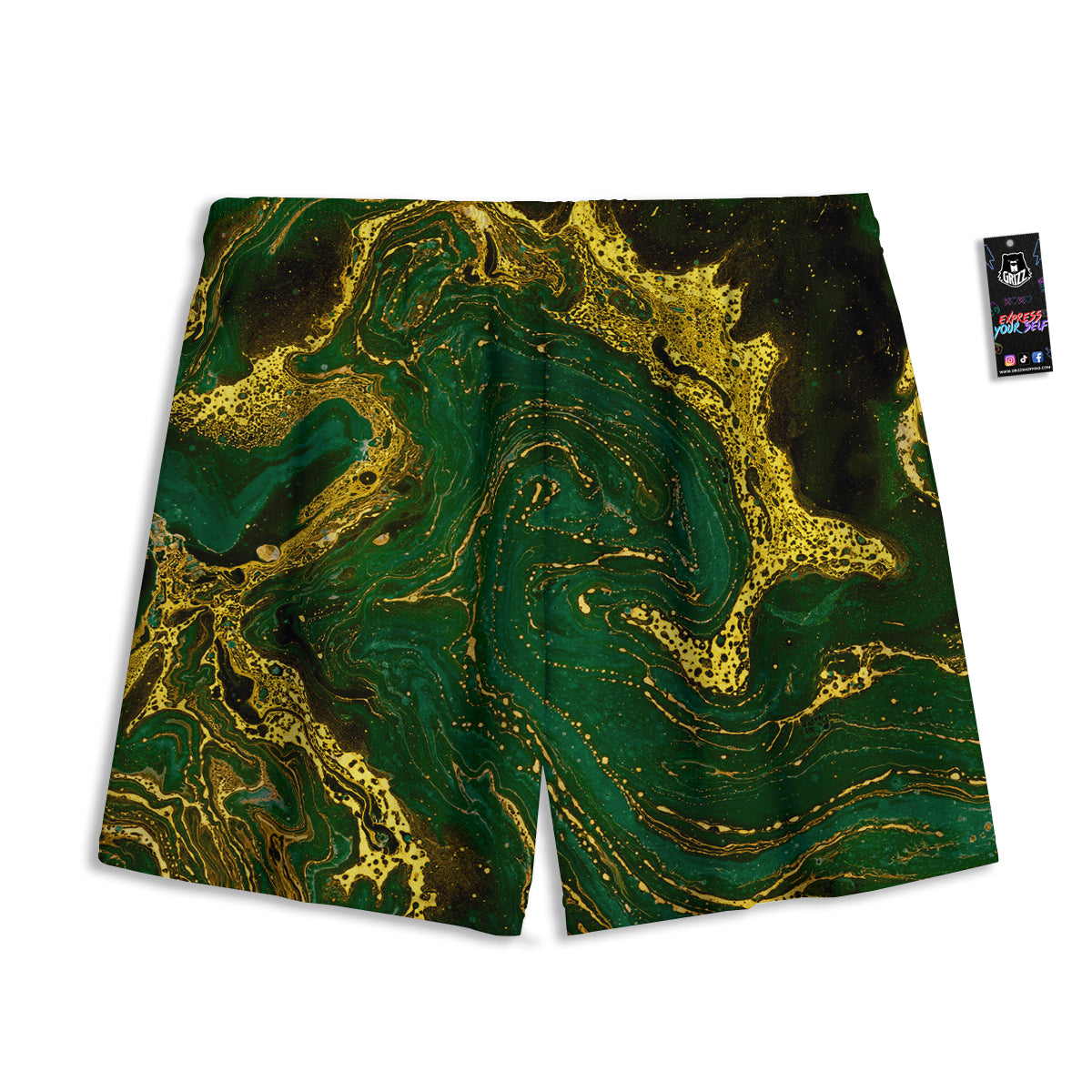 Navajo Geometric Native Print Mesh Shorts