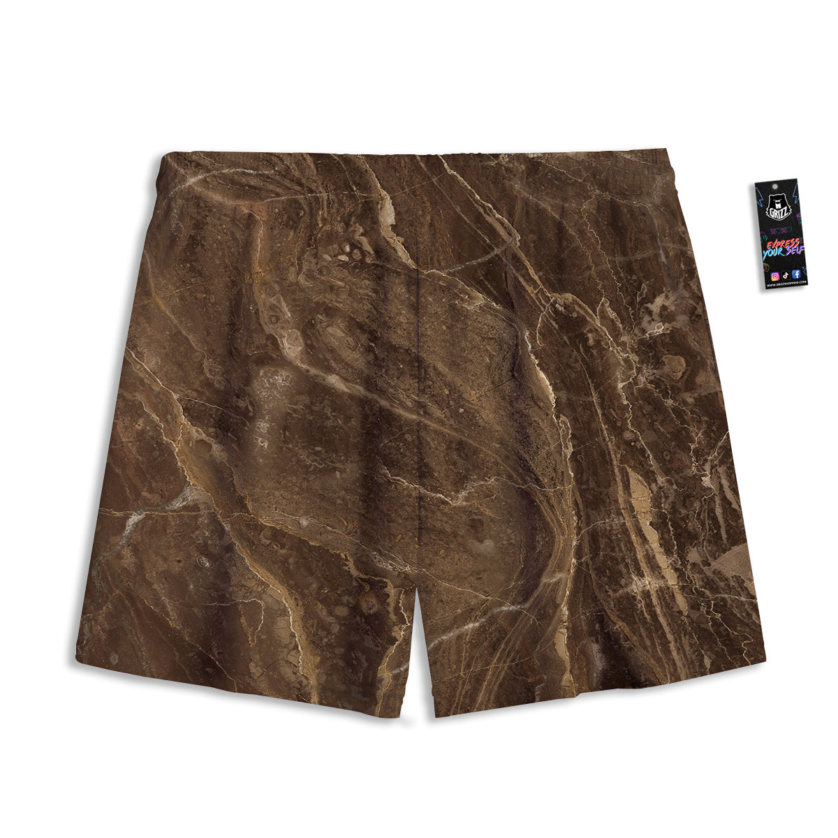Llama Cute Pink Print Pattern Mesh Shorts
