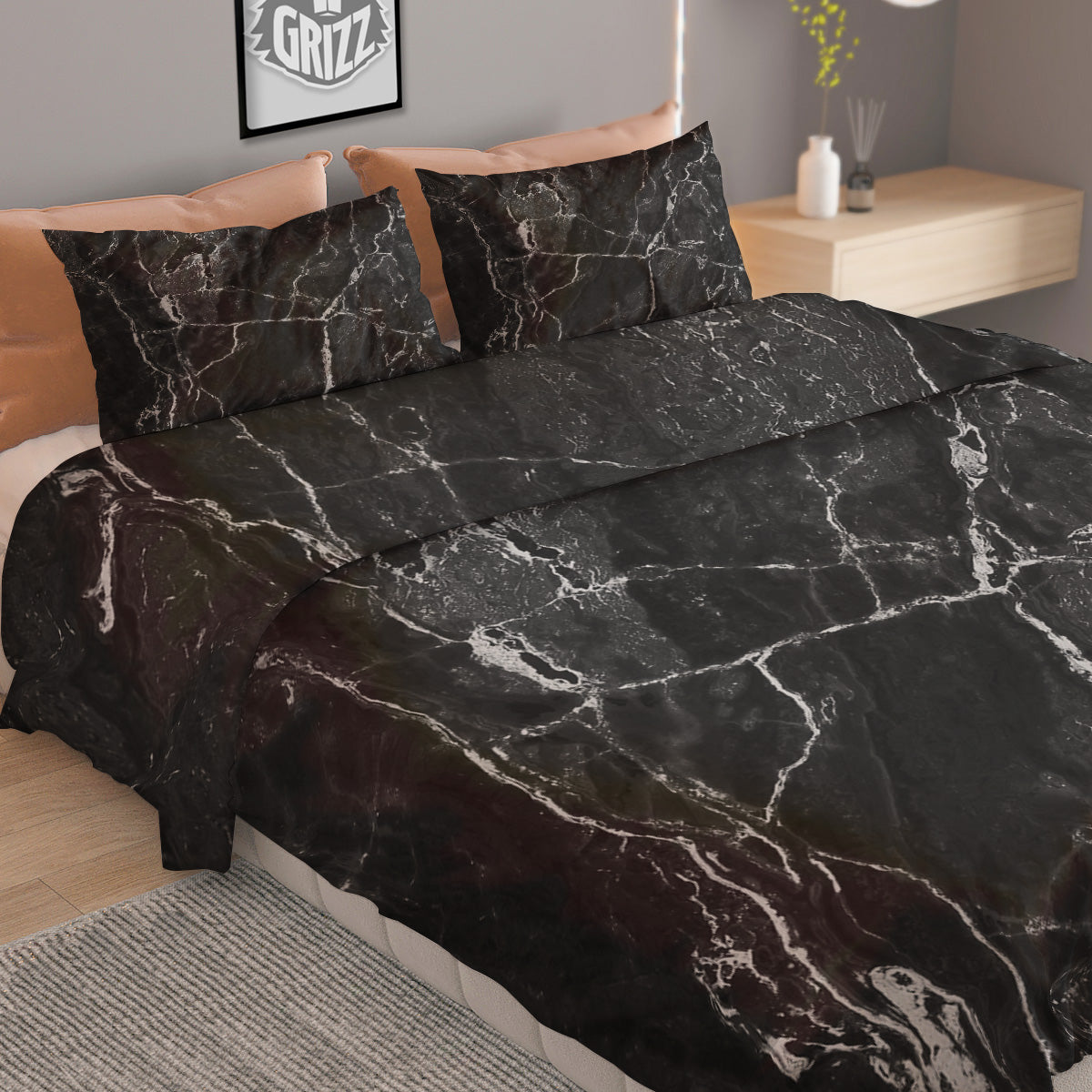Lollipop Cute Print Pattern Duvet Cover Bedding Set