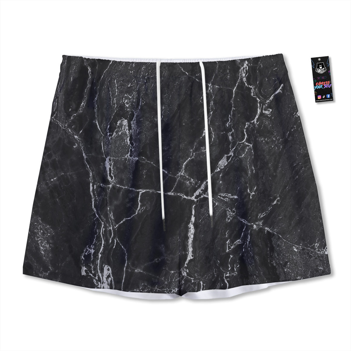 Lollipop Cute Print Pattern Mesh Shorts