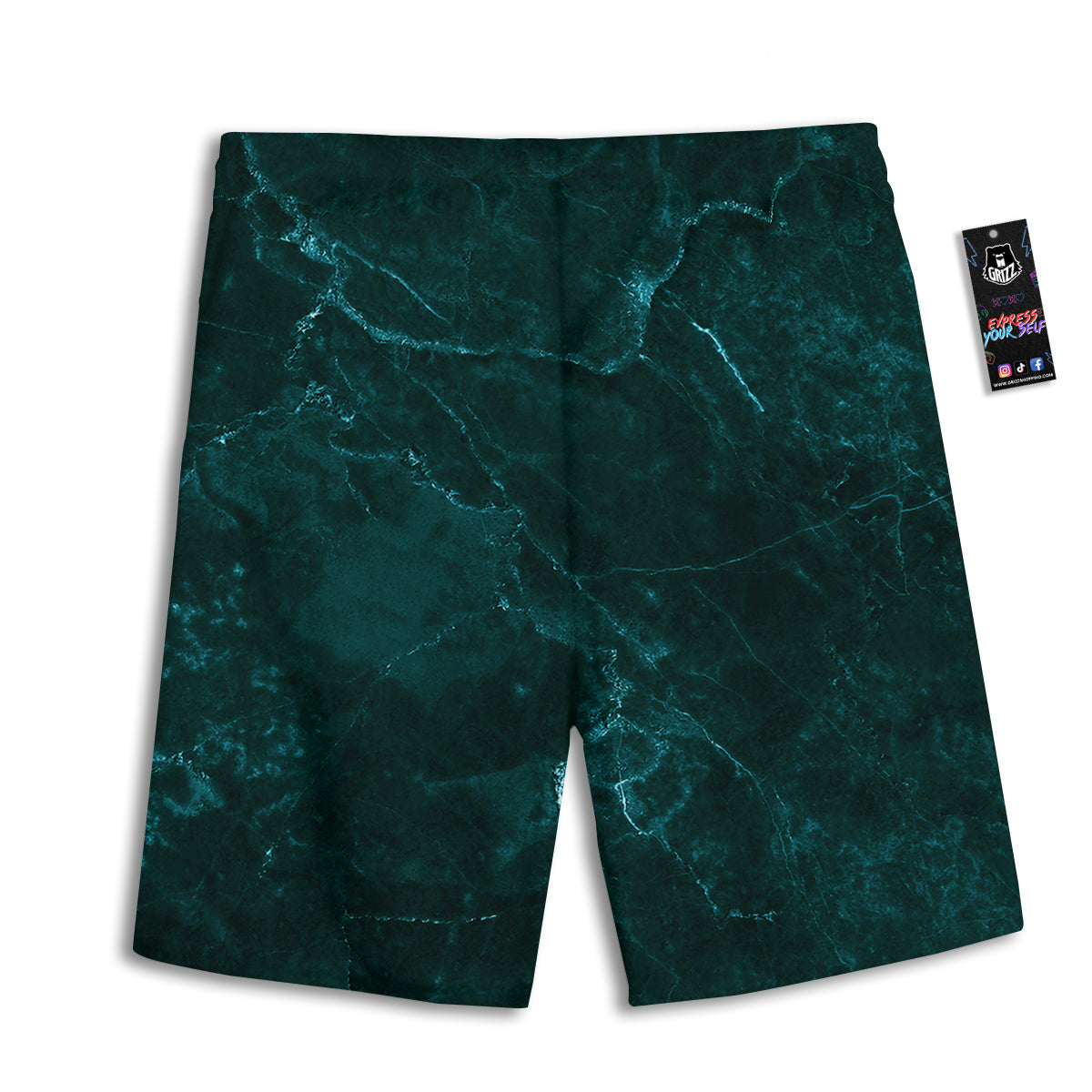 Owl At Night Print Men's Athletic Shorts