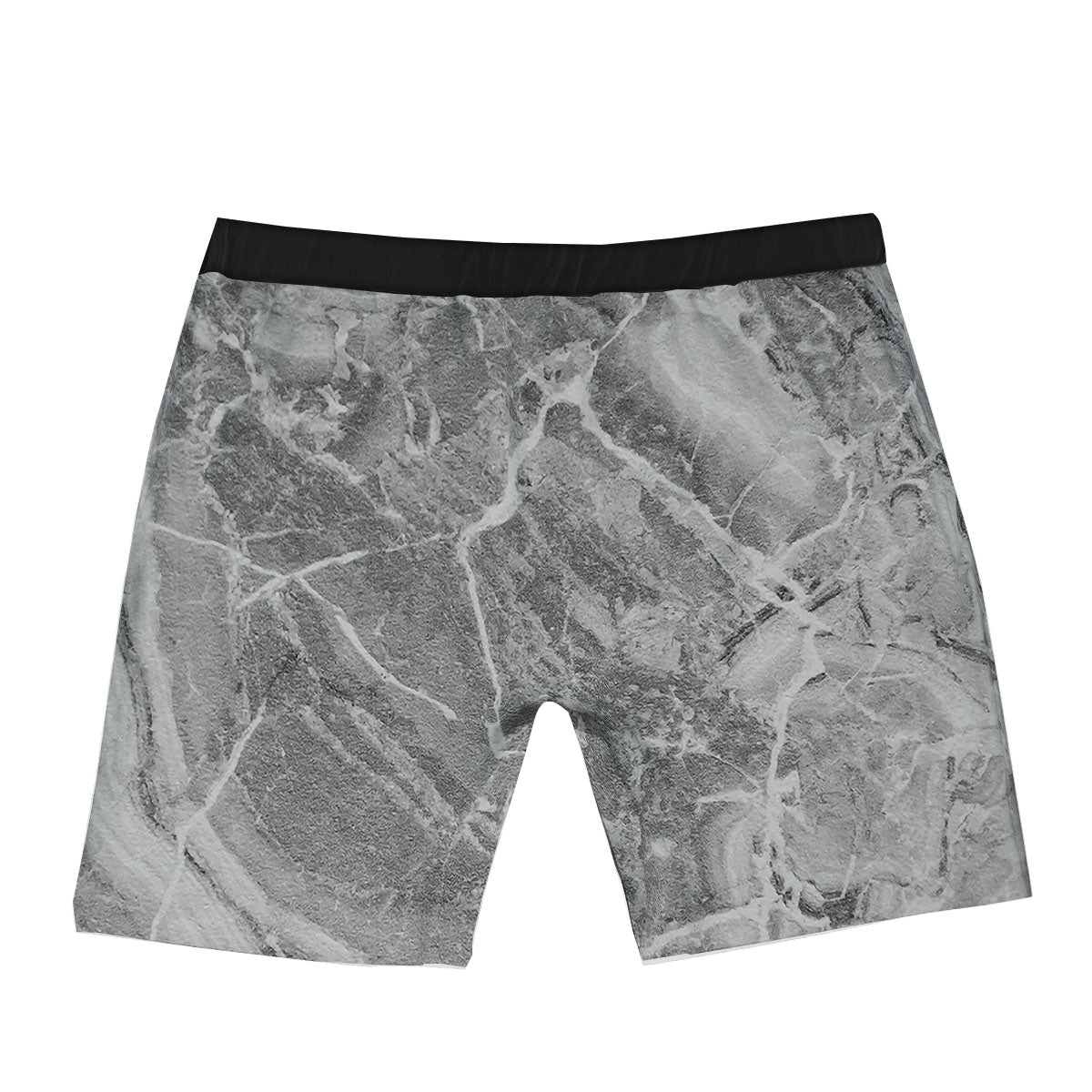 Marble Grey Print Boxer Briefs-grizzshop
