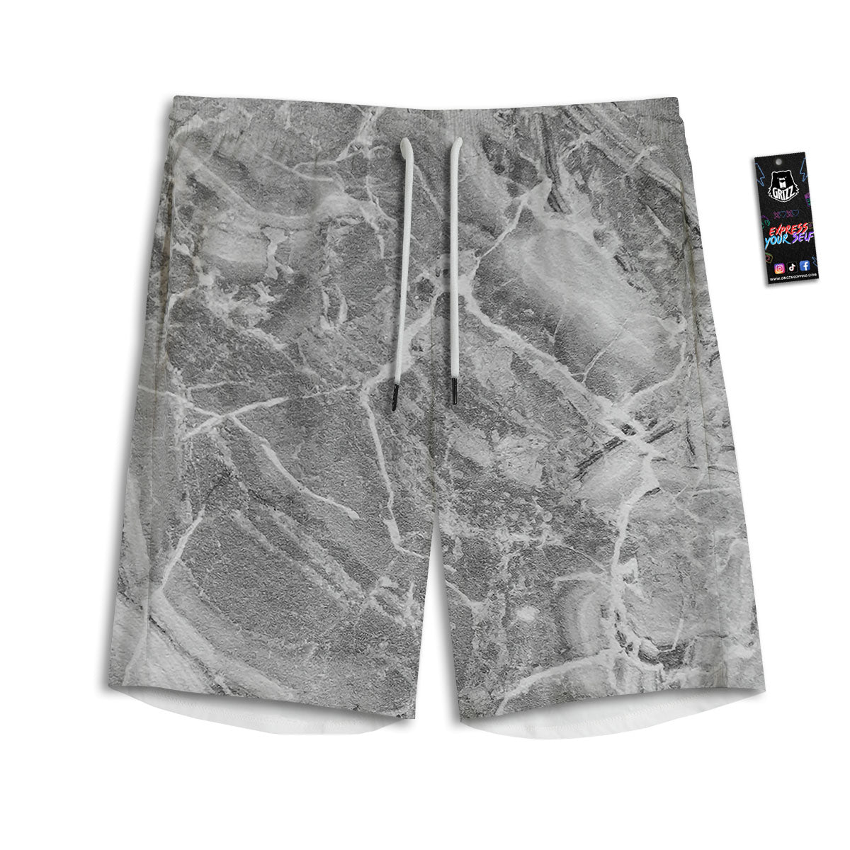 Owl Glasses Print Pattern Men's Athletic Shorts