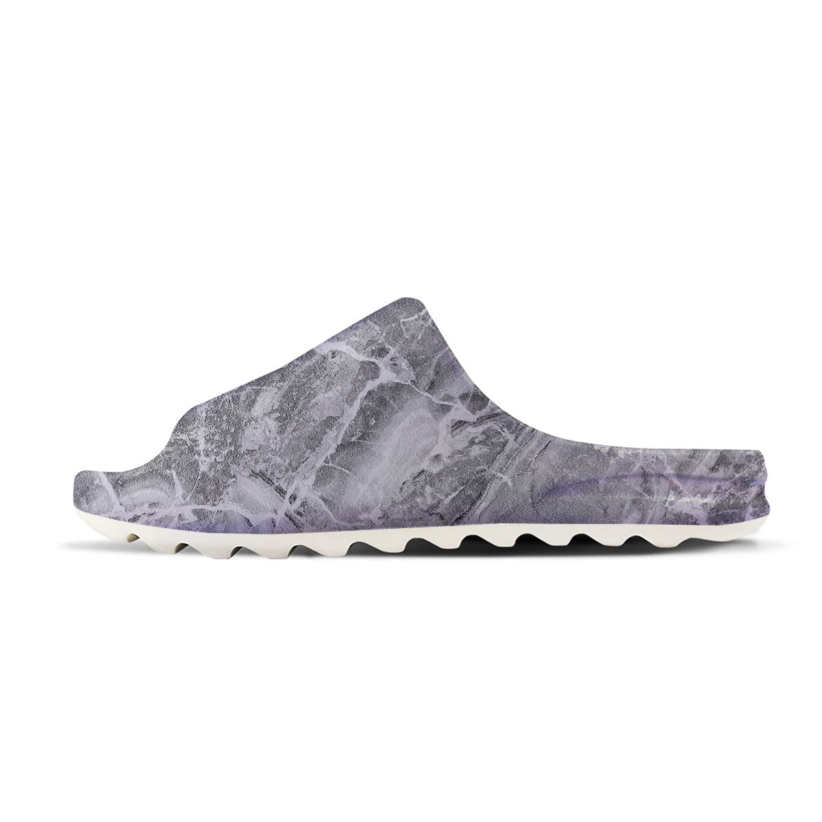 Marble Grey Print Sandals-grizzshop