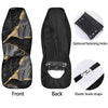 Marble Liquid Black Gold Print Car Seat Covers-grizzshop