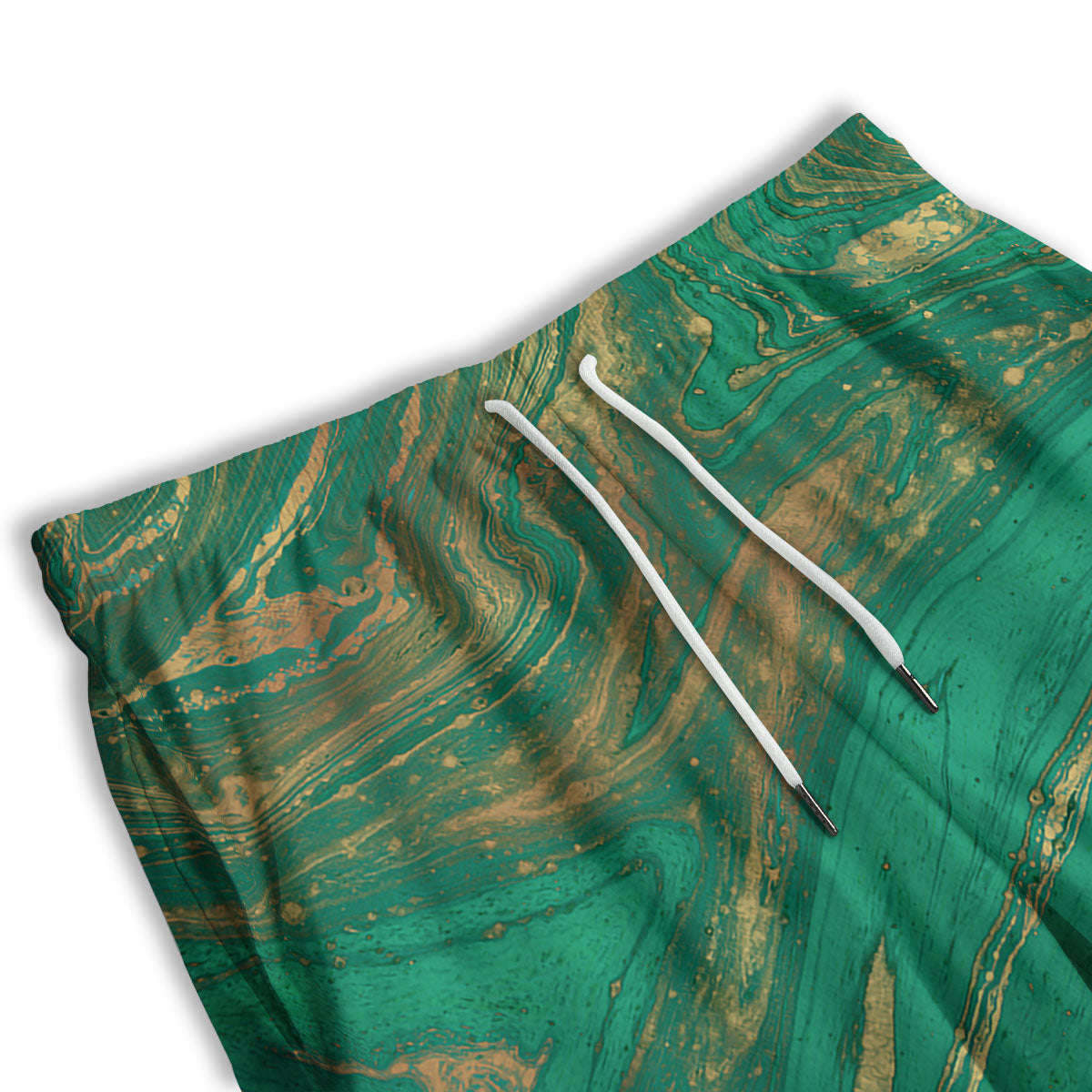 Owl Knitted Print Pattern Men's Athletic Shorts