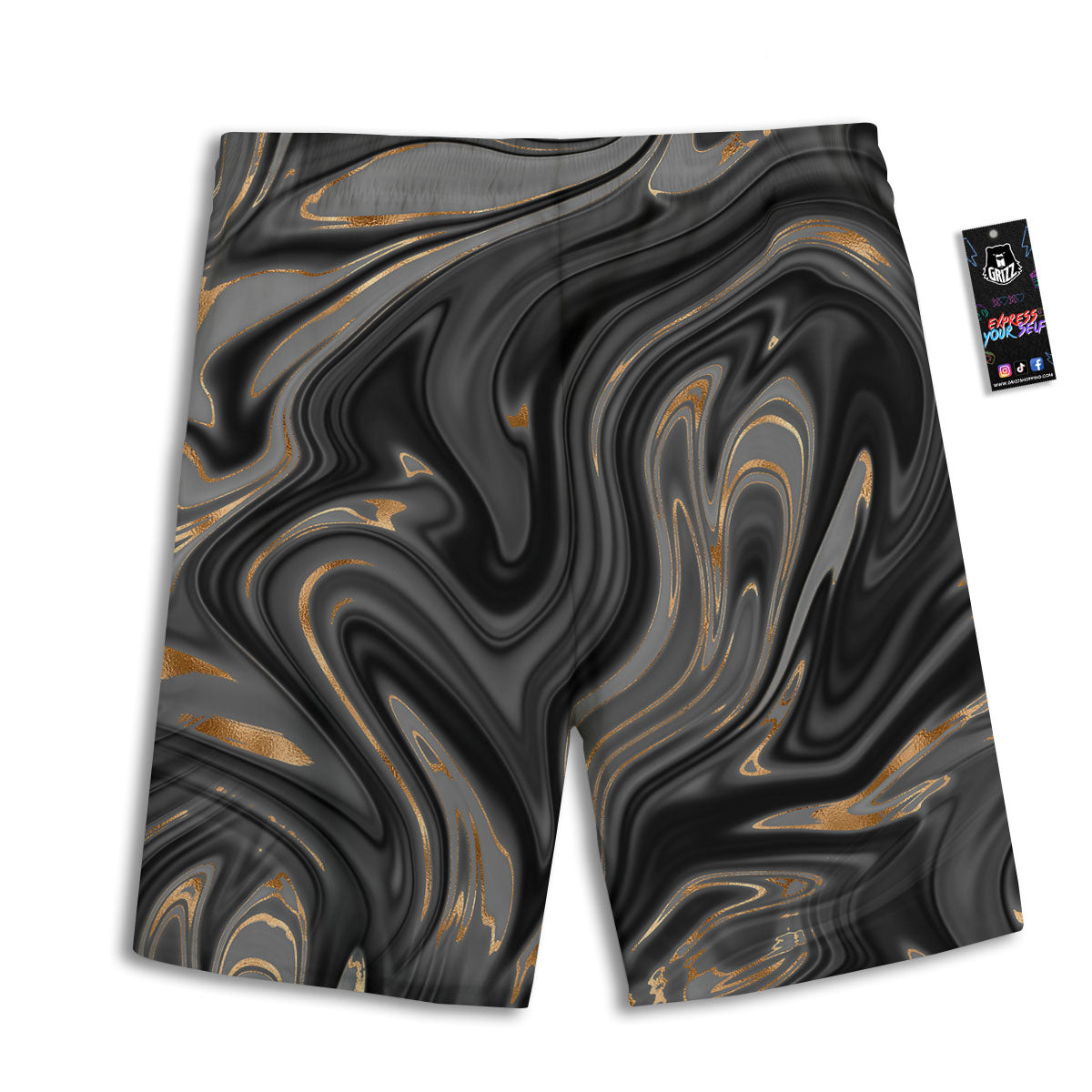 Owl Night Print Pattern Men's Athletic Shorts