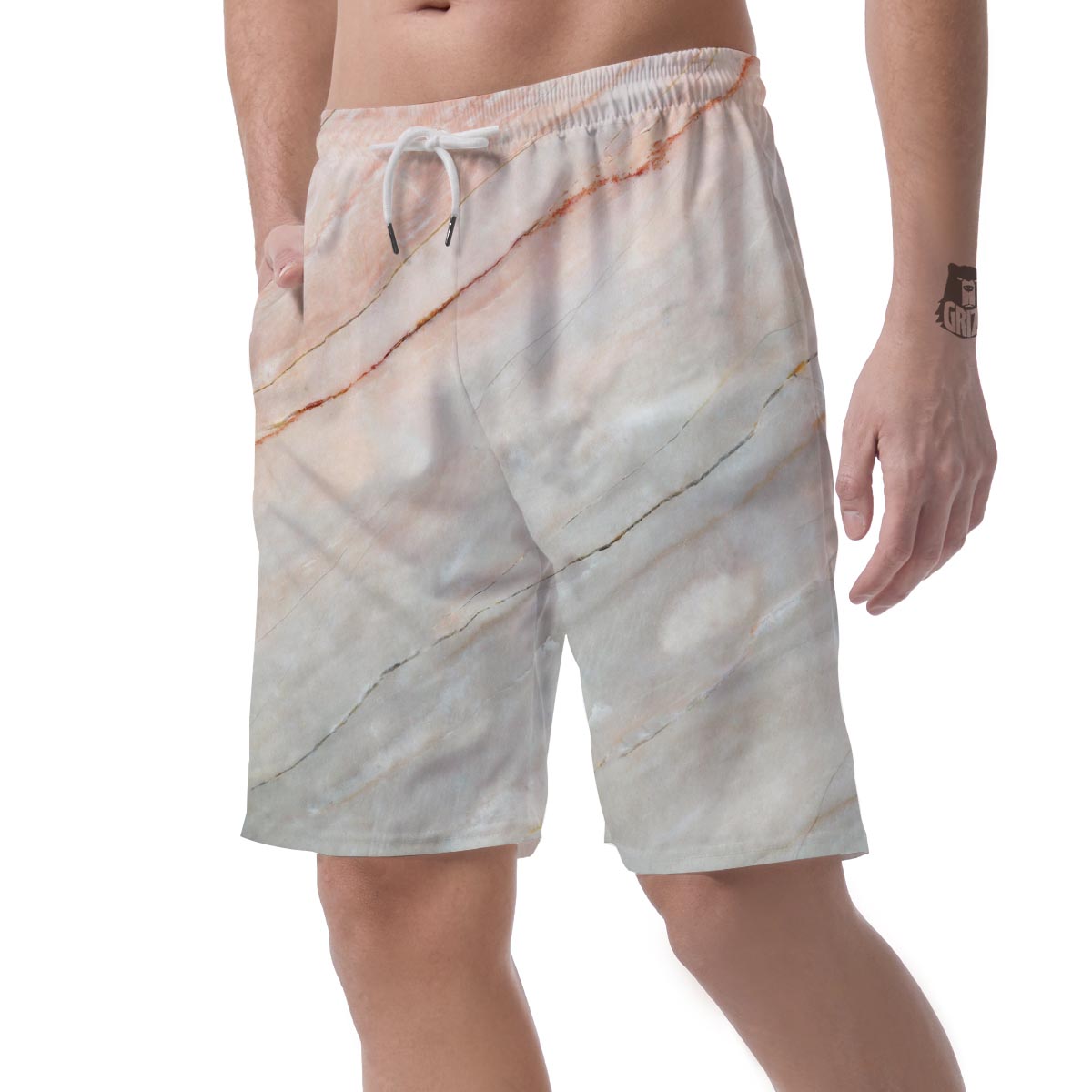 Marble Men's Shorts-grizzshop