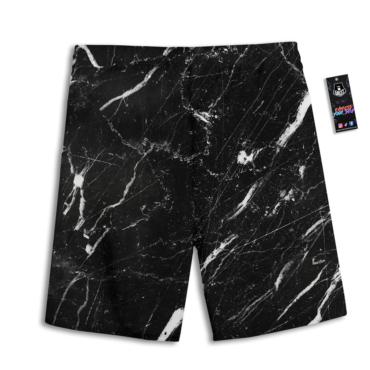 Owl Portrait Print Men's Athletic Shorts