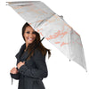 Marble White Rose Gold Print Umbrella-grizzshop