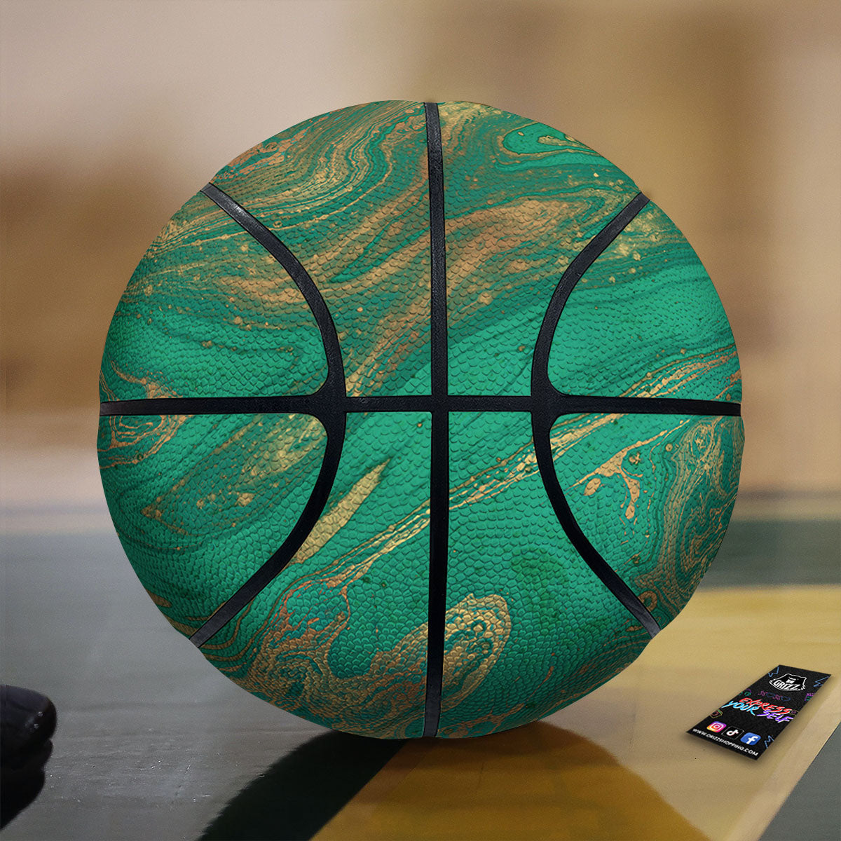 Owl Knitted Print Pattern Basketball