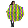 Mardi Gras Purple Green And Yellow Print Pattern Umbrella-grizzshop