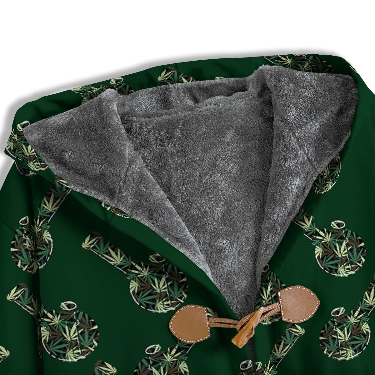 Marijuana Cannabis And Green Camo Print Pattern Men's Windbreaker Jacket-grizzshop