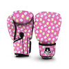 Marshmallow Colorful Pattern Print Boxing Gloves-grizzshop