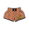 Marshmallow Pattern Print Muay Thai Boxing Shorts-grizzshop