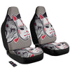 Mask Japanese Fox Print Car Seat Covers-grizzshop