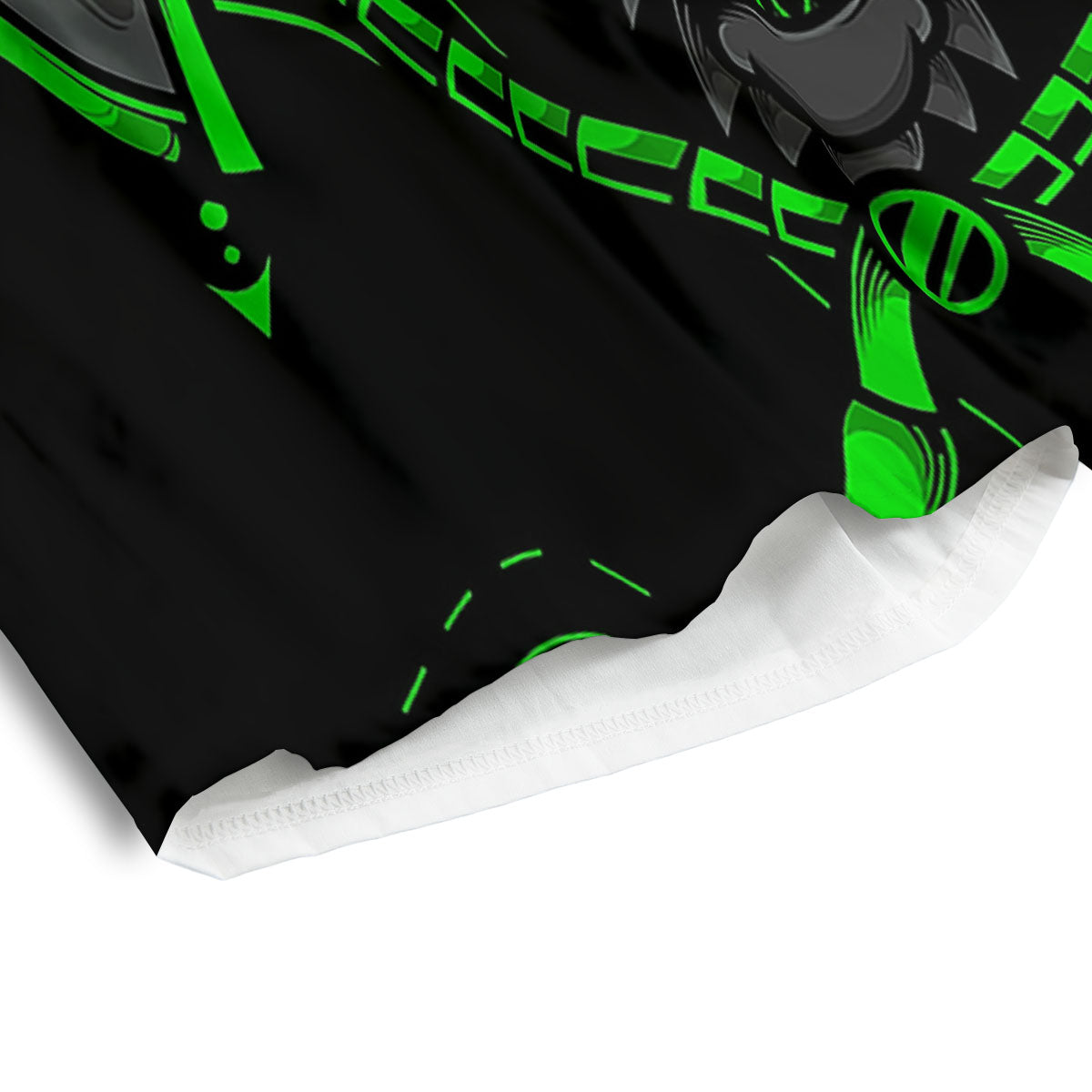 Mask Robot Samurai Print Men's Athletic Shorts