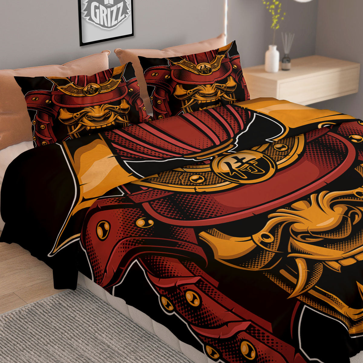 Mosaic Bird Pattern Duvet Cover Bedding Set