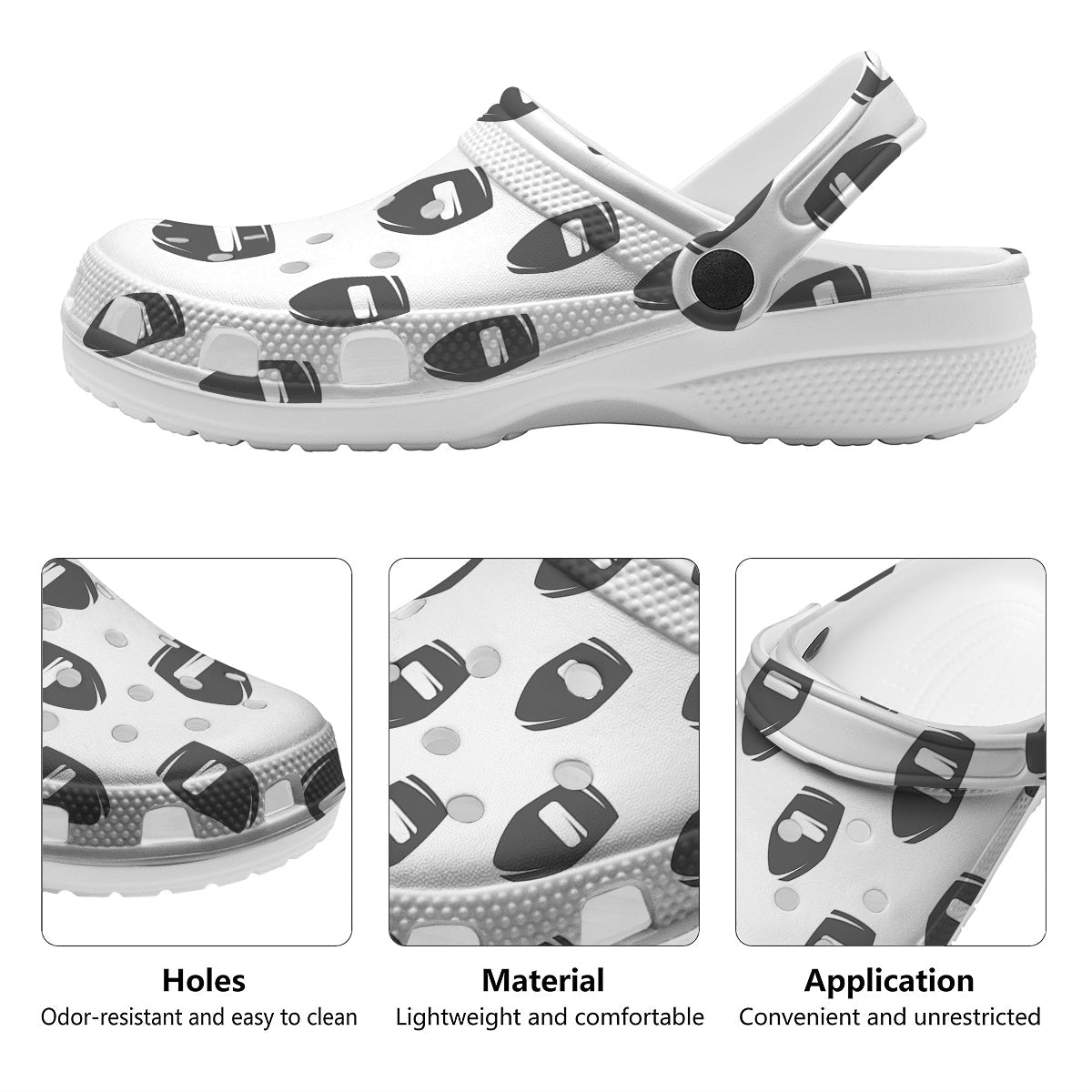 Mask Welding Print Pattern Clog-grizzshop