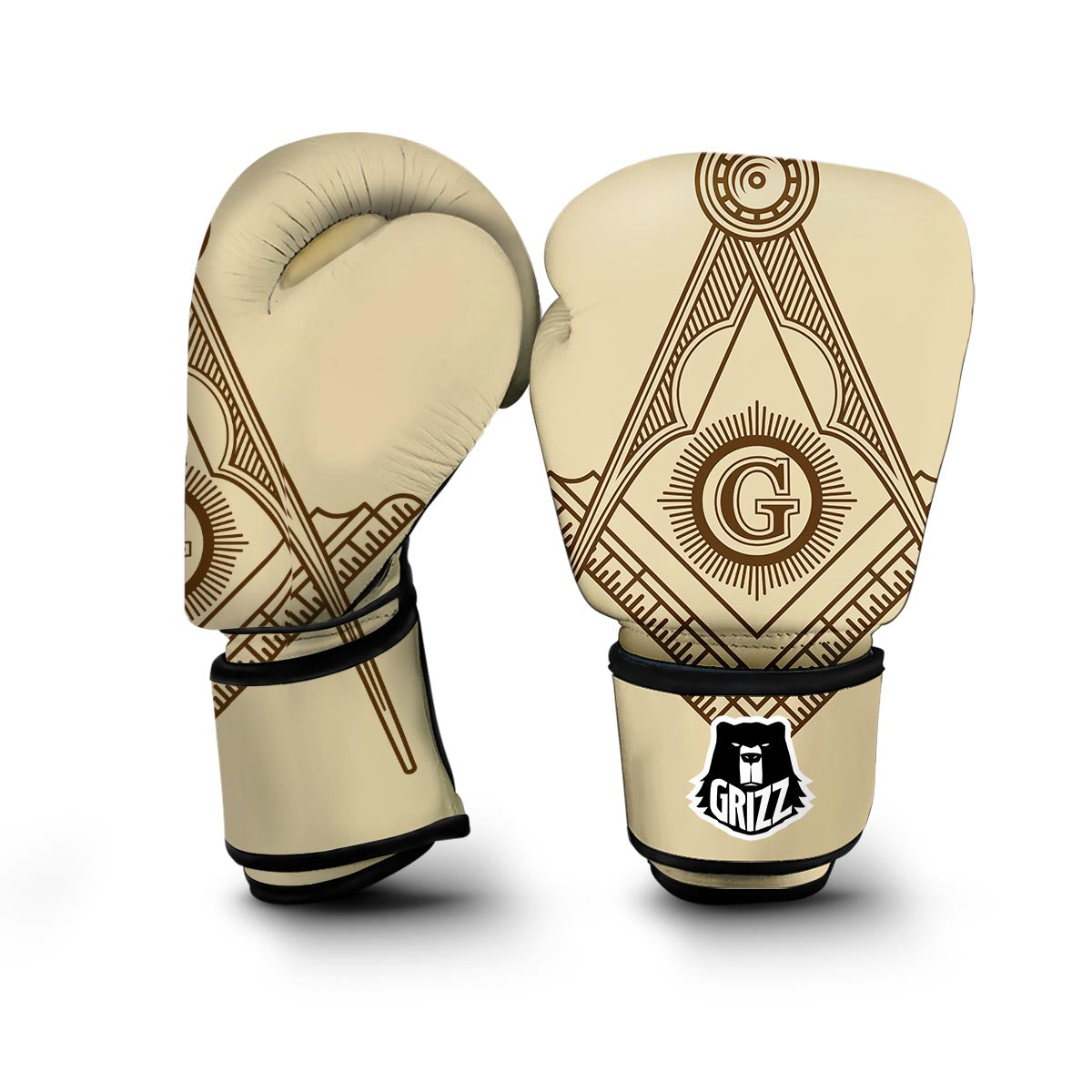 Masonic Freemason Boxing Gloves-grizzshop