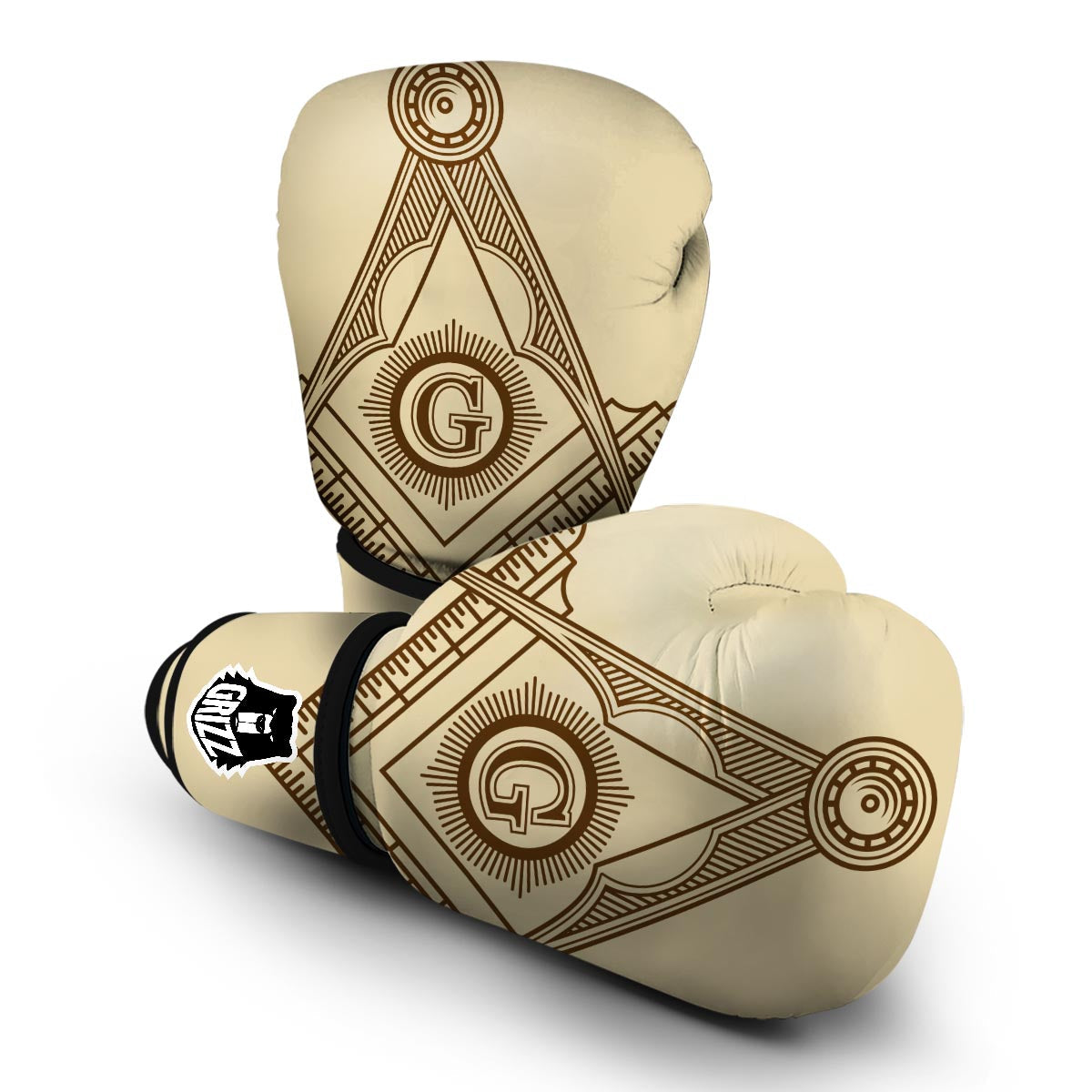 Masonic Freemason Boxing Gloves-grizzshop