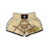 Masonic Freemason Muay Thai Boxing Shorts-grizzshop