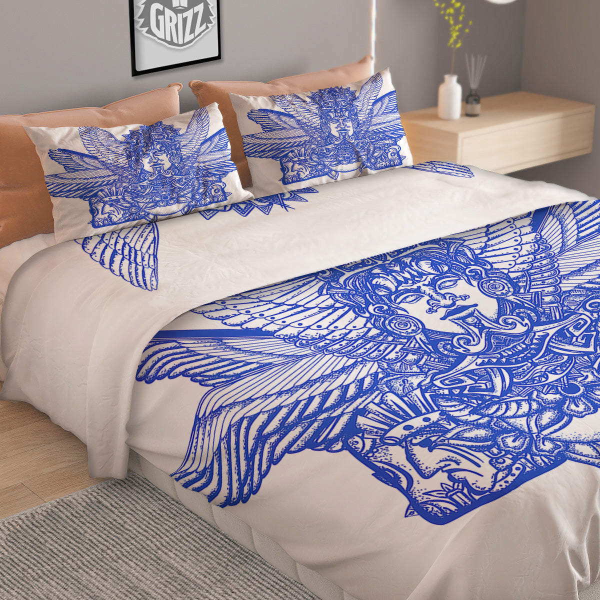 Macarons Cute Print Pattern Duvet Cover Bedding Set