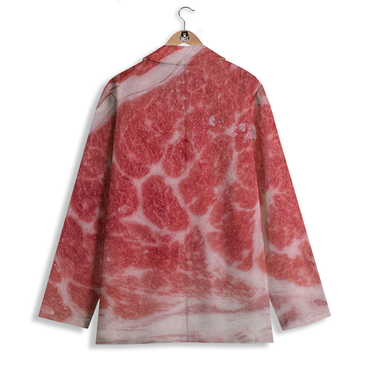 Meat Wagyu Beef Print Women's Blazer-grizzshop