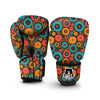 Mechanic Colorful Pattern Print Boxing Gloves-grizzshop