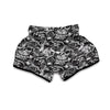 Mechanic Pattern Print Muay Thai Boxing Shorts-grizzshop