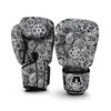 Mechanic Print Pattern Boxing Gloves-grizzshop