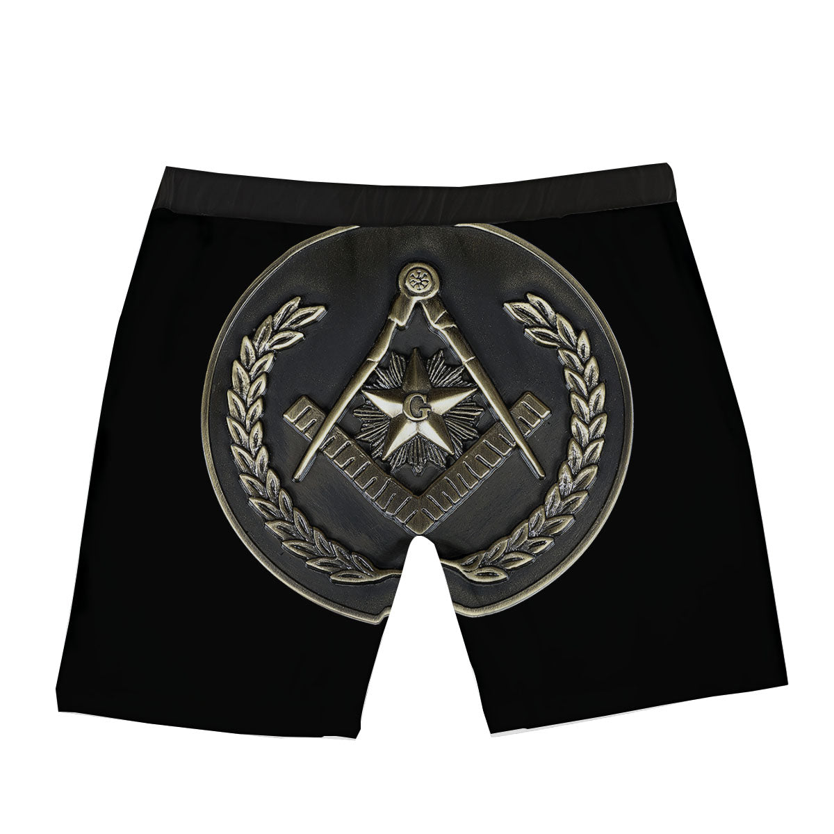 Medal Freemasonry Print Boxer Briefs-grizzshop
