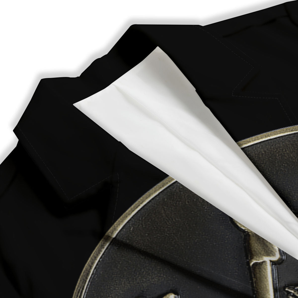 Medal Freemasonry Print Women's Blazer-grizzshop