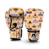 Meditation Yoga Print Pattern Boxing Gloves-grizzshop