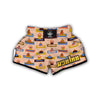 Meditation Yoga Print Pattern Muay Thai Boxing Shorts-grizzshop