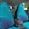 Melt Acid Turquoise Print Car Seat Covers-grizzshop