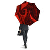 Melt Red Acid Print Umbrella-grizzshop