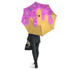 Melted Ice Cream Pink Print Umbrella-grizzshop