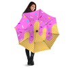 Melted Ice Cream Pink Print Umbrella-grizzshop