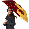 Melted Ice Cream Print Pattern Umbrella-grizzshop