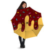 Melted Ice Cream Print Pattern Umbrella-grizzshop