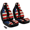 Memorial War American Flag Print Car Seat Covers-grizzshop