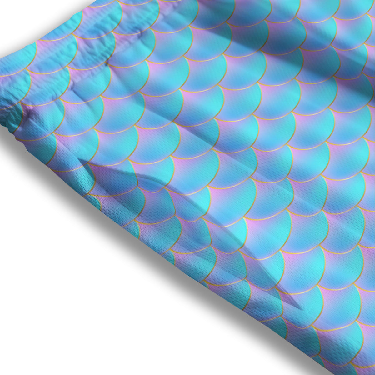 Mango Cute Print Pattern Mesh Shorts