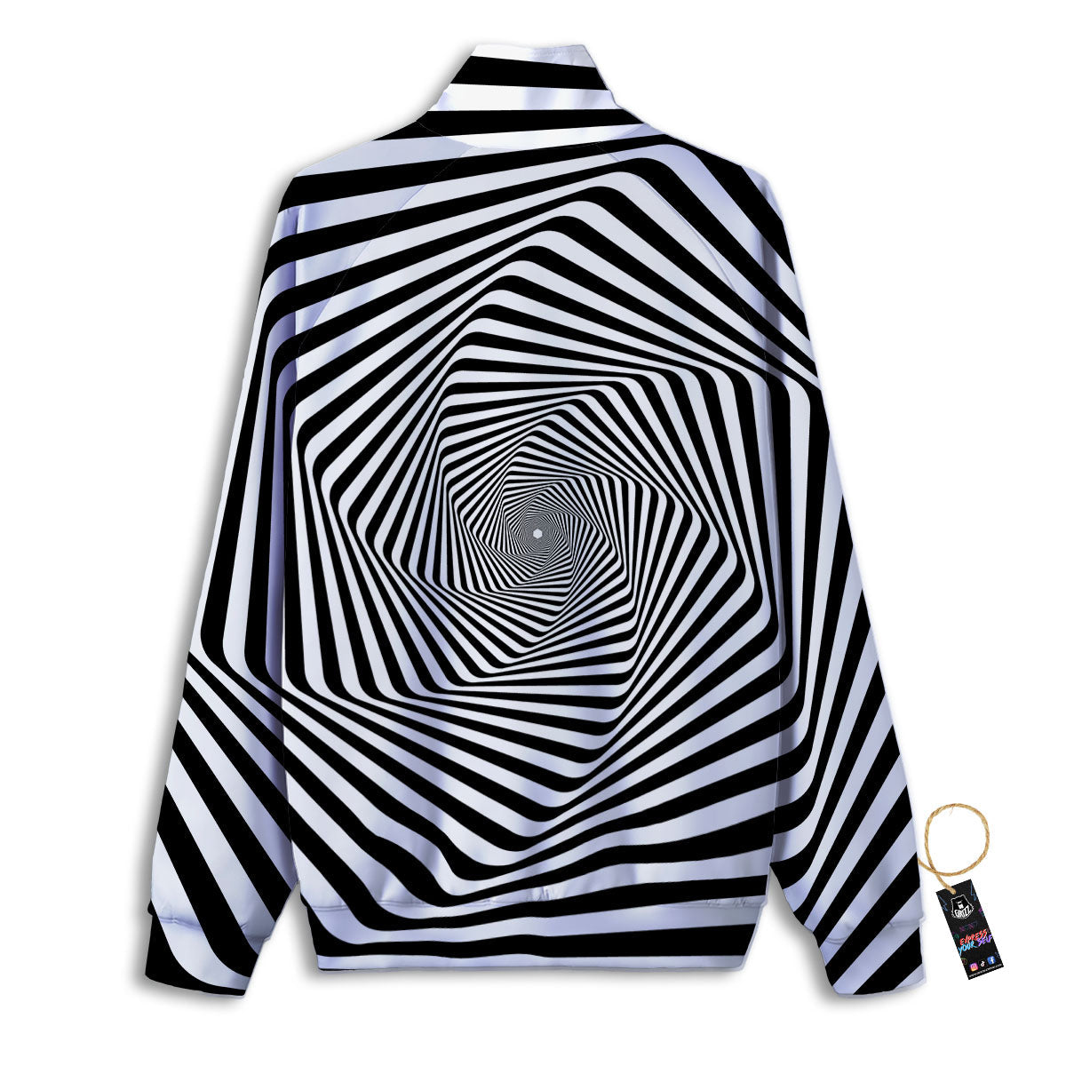 Mermaid Scales Purple Print Pattern Track Jacket-grizzshop