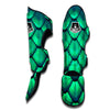 Mermaid Scales Teal Green Muay Thai Shin Guards-grizzshop